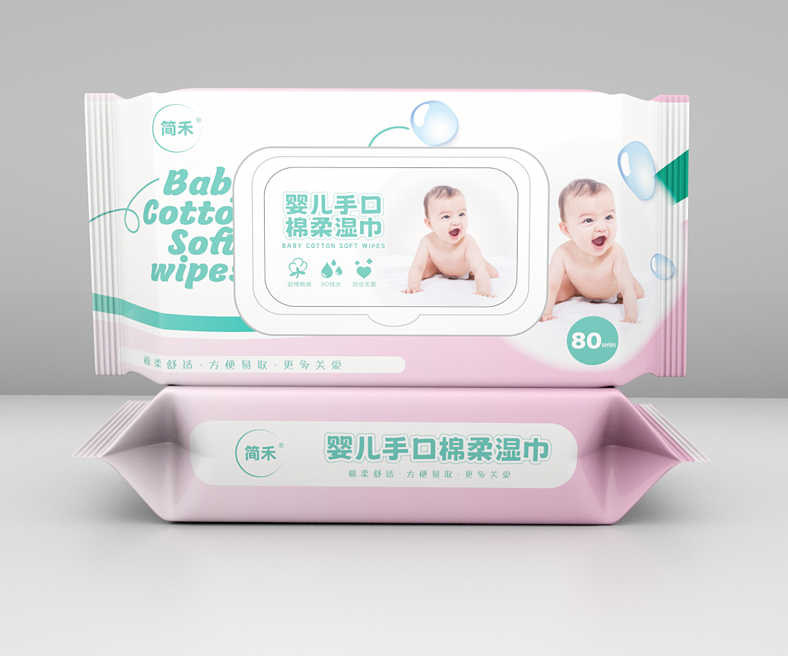 婴儿湿巾2包装